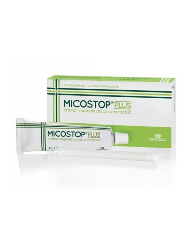 Micostop Plus Crema Vaginale - Tubo 30 g con 6 Applicatori