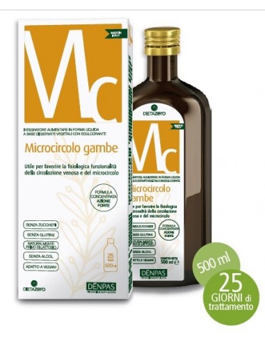 Integratore Microcircolo Gambe Dieta Zero - 500 ml