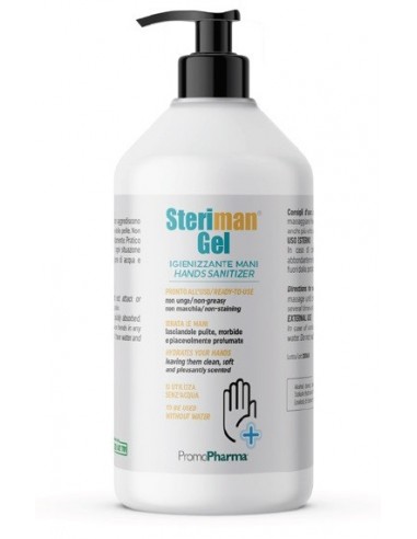 Steriman Gel Igienizzante Mani - Flacone 500 ml