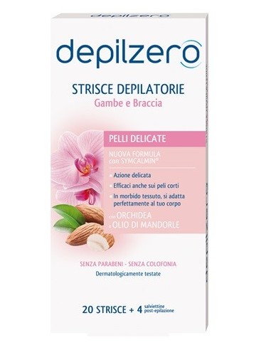 Depilzero Strisce Depilatorie Gambe e Braccia