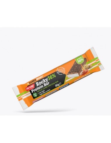 Rocky 36% Proteinbar gusto Caramel Cookie - Barretta 50 g