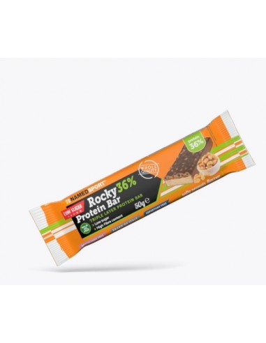 Rocky 36% Proteinbar gusto Salty Peanuts - Barretta 50 g