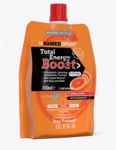 Total Energy Boost Named Sport - gusto Red Orange