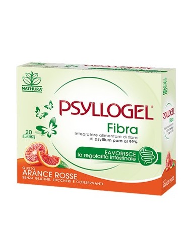 Psyllogel Fibra Arancia Rossa - 20 Bustine