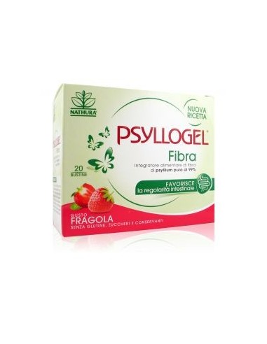 Psyllogel Fibra Fragola - 20 Bustine