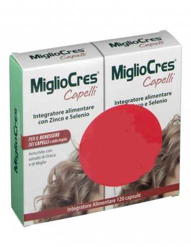 MiglioCres Capelli - 120 Capsule