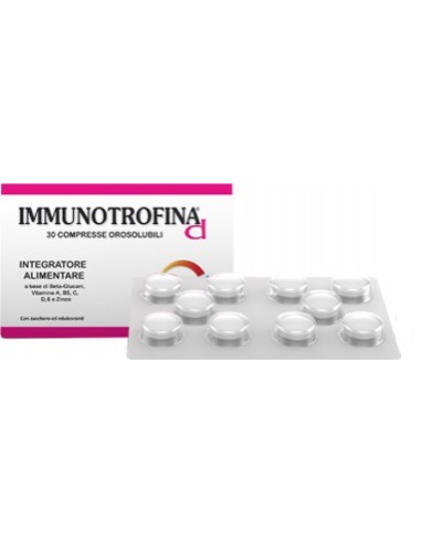 Immunotrofina D- 30 Compresse Orosolubili