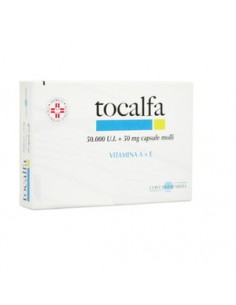 Tocalfa 50000 UI + 50 mg Capsule Molli