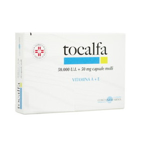 Tocalfa 50000 UI + 50 mg Capsule Molli