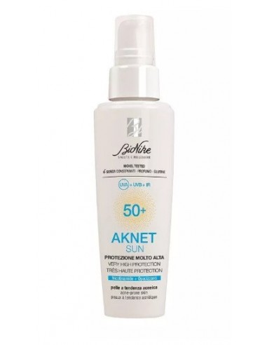 Aknet Sun SPF 50+ Protezione Solare - Tubo 50 ml