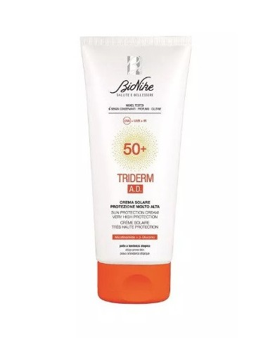 Triderm AD SPF 50+ Crema Solare - Tubo 200 ml