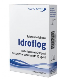Idroflog Soluzione Oftalmica - 15 Flaconcini Monodose
