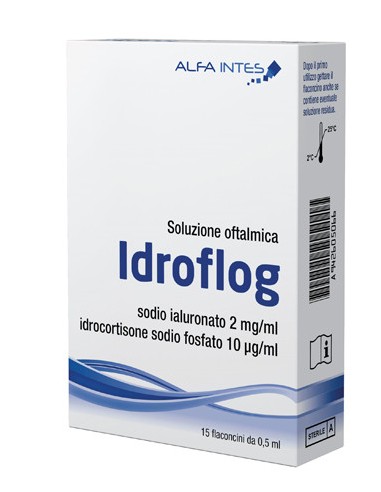 Idroflog Soluzione Oftalmica - 15 Flaconcini Monodose