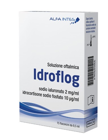 Idroflog Soluzione Oftalmica - 15 Flaconcini Monodose