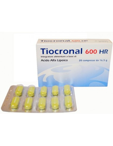 Tiocronal 600 HR - 20 Compresse