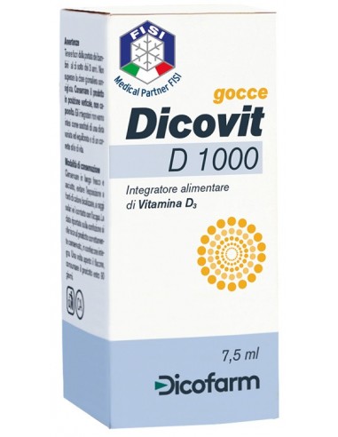 Dicovit D 1000 - Flaconcino 7,5 ml