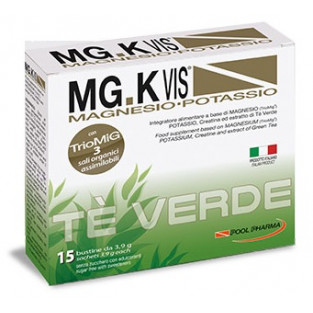 Mg. K Vis Magnesio e Potassio con tè verde - 14 buste