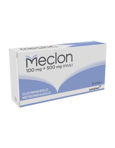 Meclon Ovuli Vaginali 100+500 mg - 10 Ovuli