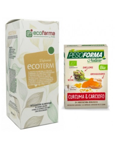 Kit Promo: Pesoforma Nature Curcuma e Carciofo + EcoTerm