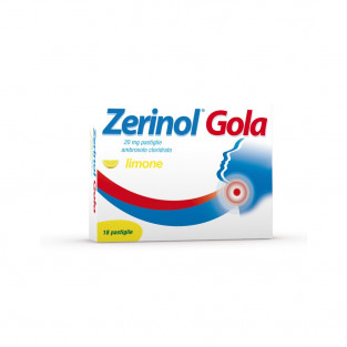 Zerinol Gola Limone - 18 Pastiglie