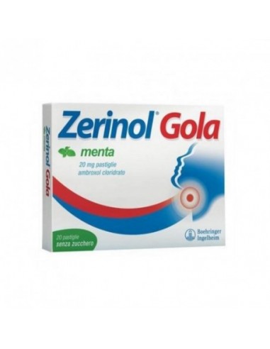 Zerinol Gola Menta - 18 Pastiglie