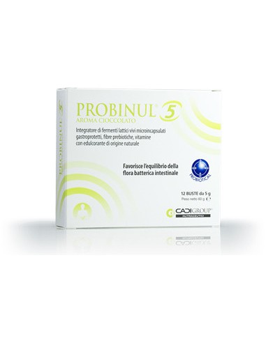 Probinul 5 aroma Cioccolato - 12 Bustine