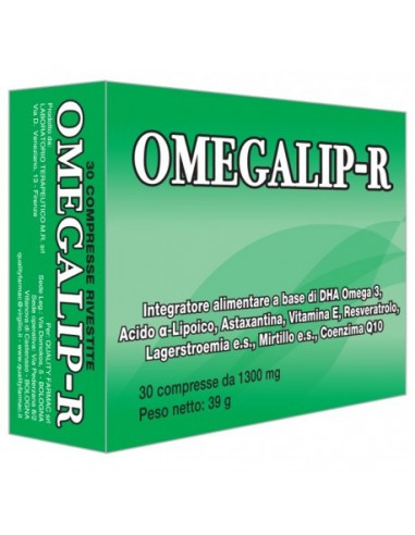 Omegalip-R - 30 Compresse