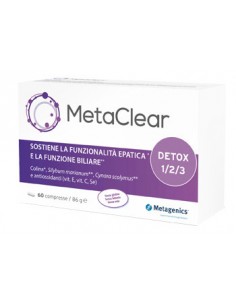 Metaclear - 60 Compresse