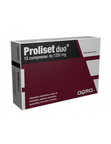 Proliset Duo - 15 Compresse