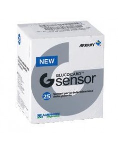 Glucocard G Sensor - 25 Strisce Misurazione Glicemia