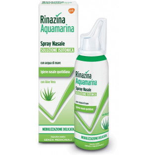 Rinazina Spray Aquamarina Spray Soluzione Isotonica Delicata con Aloe
