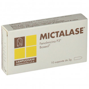 Mictalase - 10 Supposte