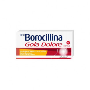 NeoBorocillina Gola Dolore - 16 Pastiglie Limone & Miele