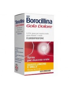NeoBorocillina Gola Dolore - Spray Limone & Miele