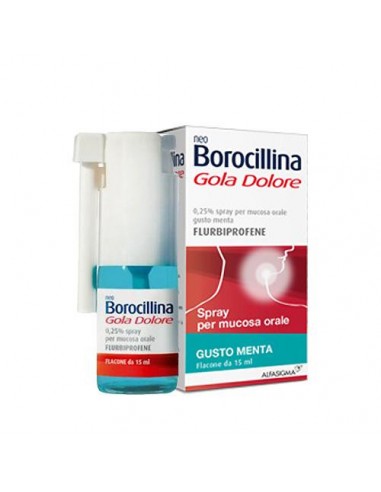 NeoBorocillina Gola Dolore - Spray Menta