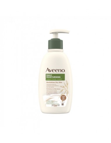 Aveeno Crema Corpo allo Yogurt profumo Vaniglia e Avena - 300 ml