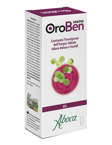 Oroben Herpes Gel Aboca - 8ml