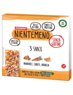 Nientemeno Barrette Mandorle Carote Arancia Enervit