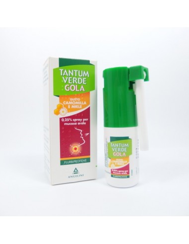 Tantum Verde Gola Spray Camomilla e Miele - 15 ml