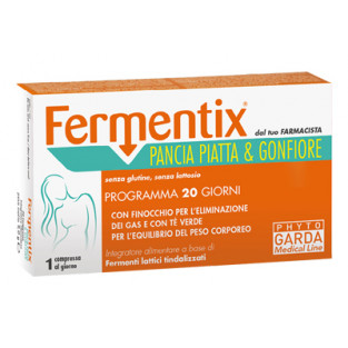 Fermentix Pancia Piatta e Gonfiore - 20 Compresse