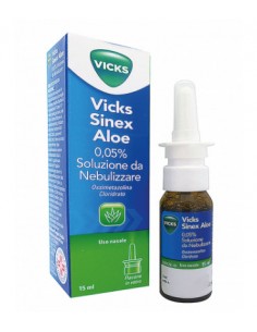 Vicks Sinex Aloe 0,05% Soluzione da Nebulizzare - 15 ml