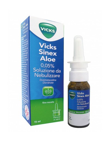 Vicks Sinex Aloe 0,05% Soluzione da Nebulizzare - 15 ml