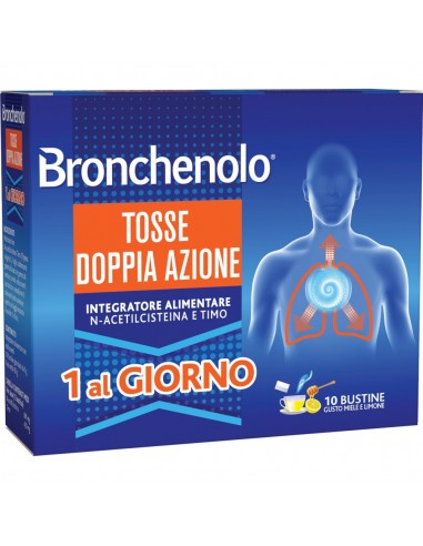 Bronchenolo Tosse Doppia Azione - 10 Bustine