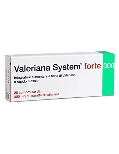 Valeriana System Forte - 20 Compresse