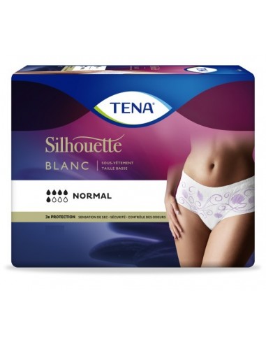 Tena Silhouette Blanc Misura M - 12 pezzi