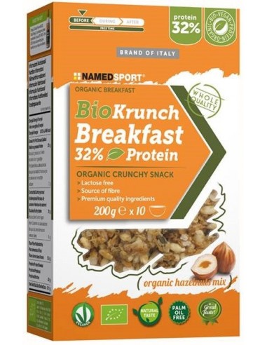 BioKrunch Breakfast Organic Hazelnut Mix Named Sport