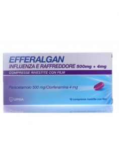 Efferalgan Influenza e Raffreddore - 16 Compresse