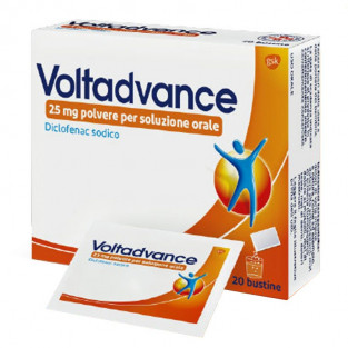 Voltadvance 25 mg - 20 bustine
