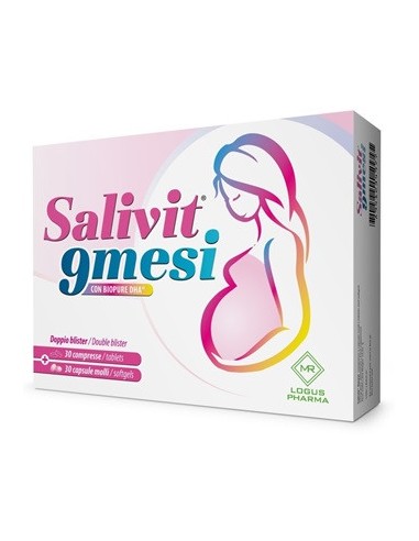 Salivit 9 Mesi - 30 Compresse + 30 Capsule Molli