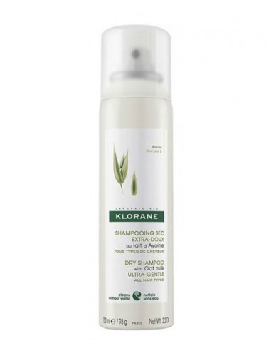 Klorane Shampoo Secco All'avena per tutti i capelli
